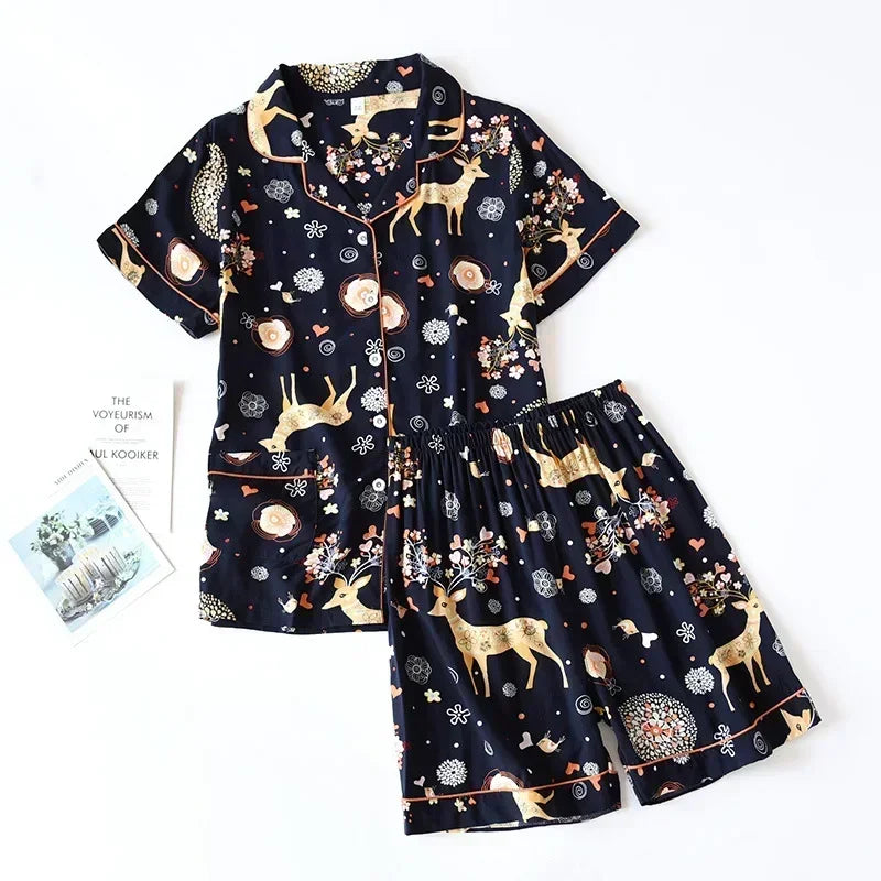 KAELAH 3XL plus size long Sleepwear women's home Nightwear
