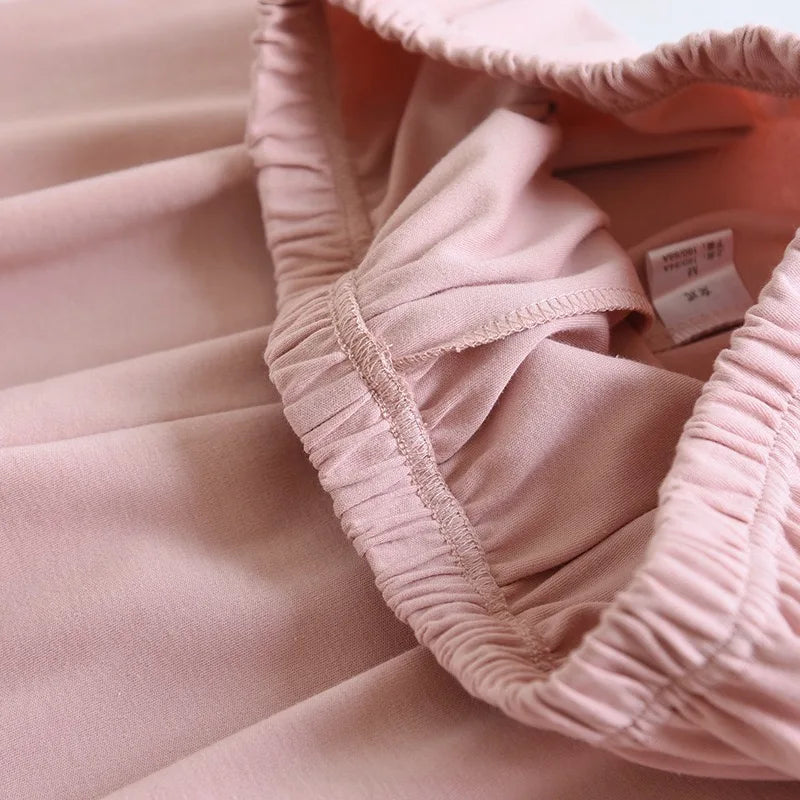 KAELAH 1 color cotton thick PajamaThick sleepwear Long Sleeved Pants