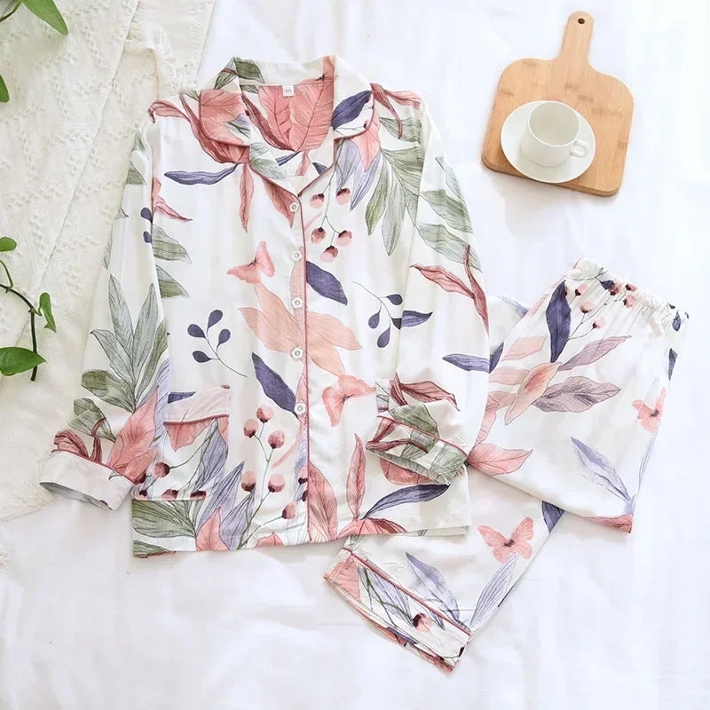 KAELAH 3XL plus size long Sleepwear women's home Nightwear